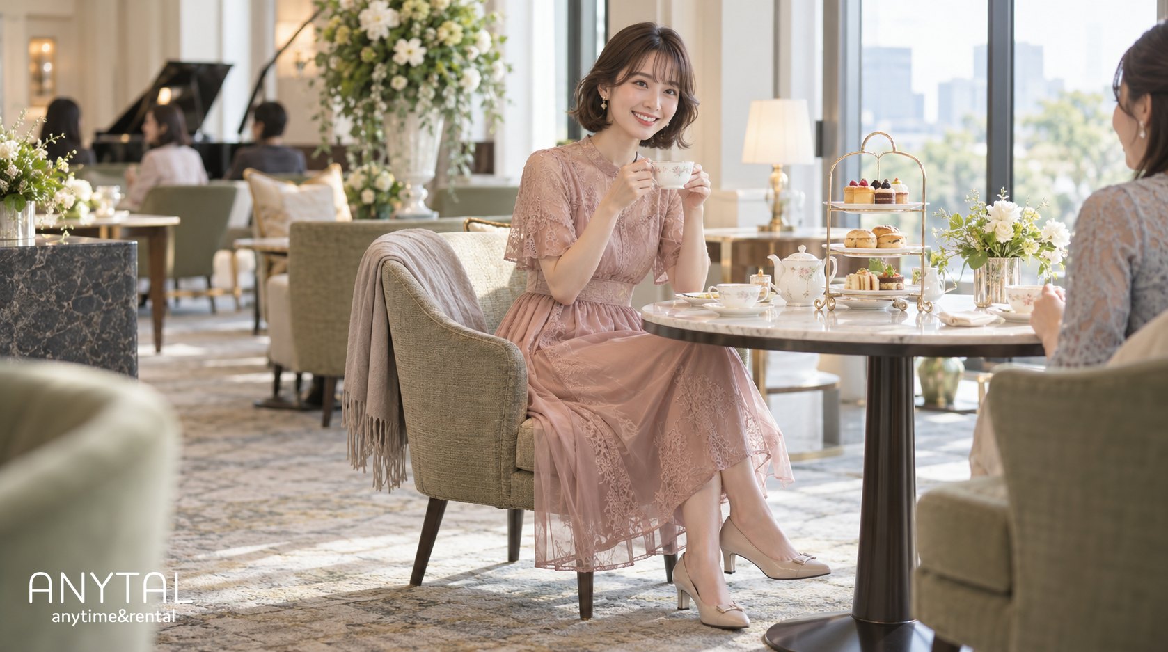 アフタヌーンティーの服装｜ホテルのヌン活で浮かない、季節別のきれいめの目安