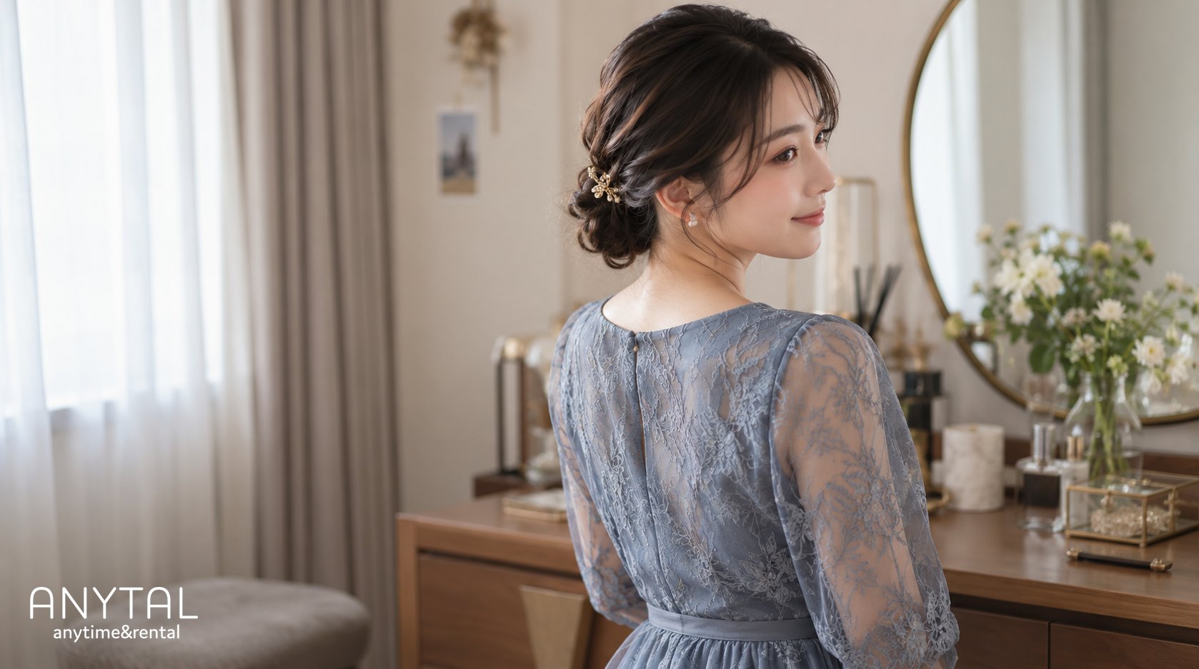 ドレスの髪型｜下ろす？アップ？首元のデザインと場面で決める選び方